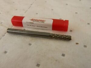 ACCUPRO Diamond Pattern Router Bit: 0.25″ Dia End Mill OCRDC80