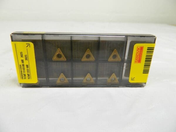 Sandvik Turning Insert: TCMT222MR 2025, Solid Carbide Qty 10 5752684