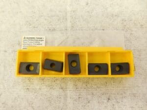 KENNAMETAL Milling Insert: MP91M, Solid Carbide qty.5 5654791