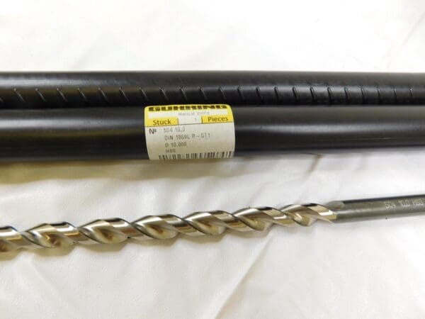 GUHRING Extra Length Drill Bit: 10 mm Dia, 130 ° Point 9005040100000