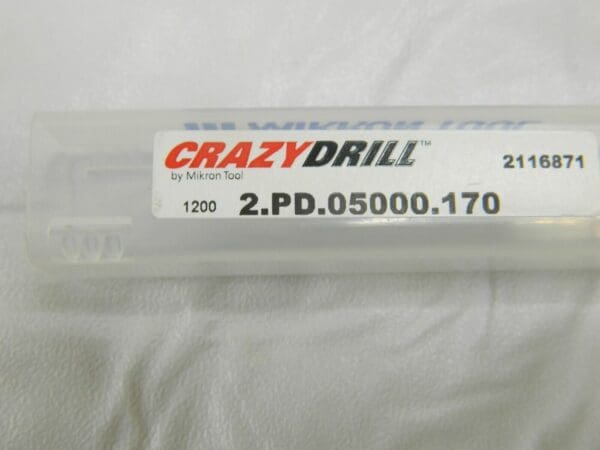 Mikron Crazy Drill Crosspilot Drill .090 2FL .200 LOC Qty 2 2.PD.02300.170