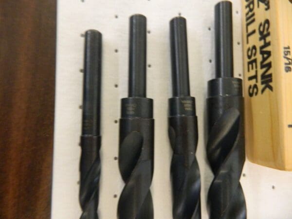 Drill Bit Set Reduced Shank Drill Bits 8 Pc 118 ° HSS 1″ Drill Bit Size 79981866