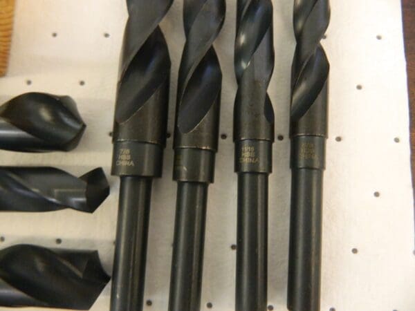 Drill Bit Set Reduced Shank Drill Bits 8 Pc 118 ° HSS 1″ Drill Bit Size 79981866