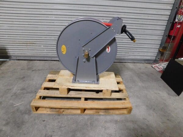 PRO-SOURCE Hose Reel with Hose: 3/4″ ID Hose x 50' DAMAGED 2830045010PRO