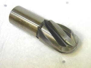 Cleveland Cobalt Ball Nose End Mill 1-1/2" 6Fl 1.25" Shank Dia 4.5" OAL C32357