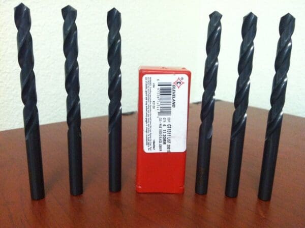 Cleveland Tapered Jobber Drill 11.20mm x 84mm x 132.48mm HSS Oxide QTY 6 C71311