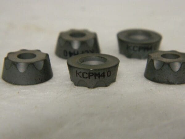 Kennametal Carbide Milling Insert RPPT1204M0 GP Grade KCPM40 Qty 5 5542246