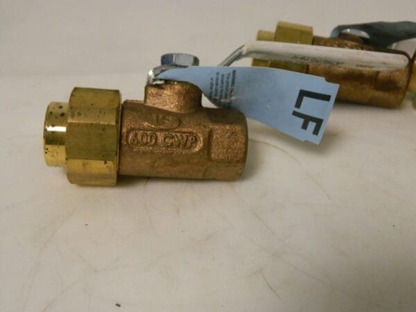 Apollo Bronze Single Union Ends Ball Valve 1/2" Pipe Standard Qty 5 70LF30301