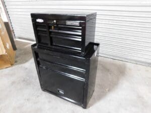 CRAFTSMAN Steel Tool Box: 26-1/2 CMST22653BK