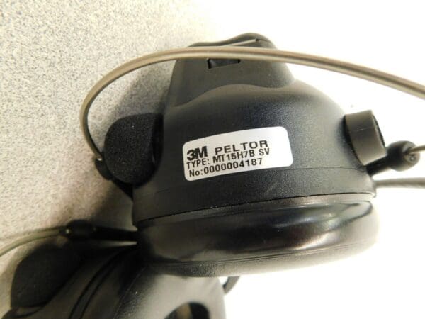 3M Two Way Radio Headset Noise Cancelling Microphone Neckband 70071523388