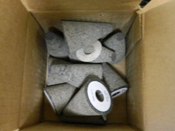 CGW Abrasives 16 Grit Cone Type 17 2" Max Diam 3" Head Thickness Qty 9 49028