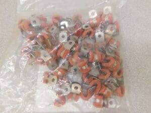 Pro-Grade Cushion Clamp 50Pk 1/4" Pipe 1/4" Rod STAR-SS-4HT