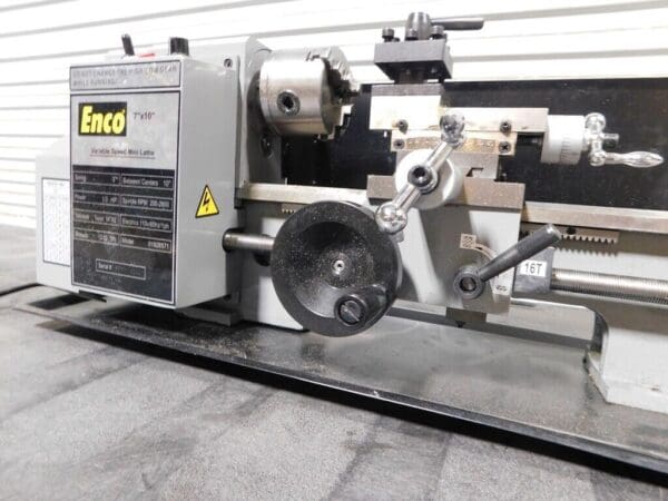 ENCO Miniature Lathe:PARTS/REPAIR 7″x10″ 110 V 1 Phase 3/4″ Spindle Bore C2-200