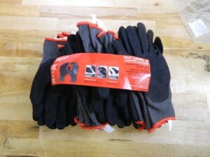 Milwaukee 12pk Small Gray Nitrile Level 5 Cut Resistant Dipped Work Gloves