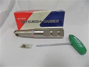 Mitsubishi Weldon Flat Tool holder 1-1/4" x 6-5/8" 2FL Ball EndMill TRM216W20