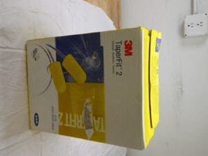 3M Earplugs: 32 dB, Foam, Bullet, Roll Down, Corded 200pairs 7000002312