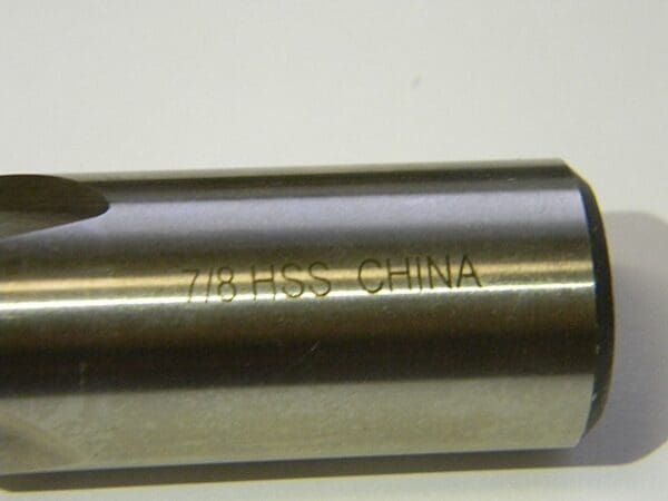 Pro 7/8" x 2-1/2" x 7/8" x 4-3/4" 2Fl HSS Square End Mill 11213281