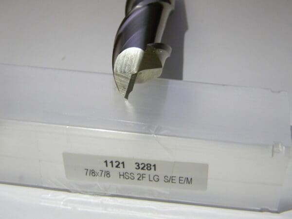 Pro 7/8" x 2-1/2" x 7/8" x 4-3/4" 2Fl HSS Square End Mill 11213281