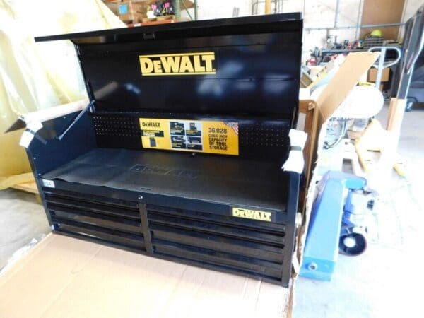 DEWALT Tool Chest: 8 Drawers 18″ OAD 24-1/2″ OAH 51-1/2″ OAW DWST25181