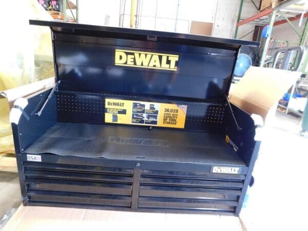 DEWALT Tool Chest: 8 Drawers 18″ OAD 24-1/2″ OAH 51-1/2″ OAW DWST25181