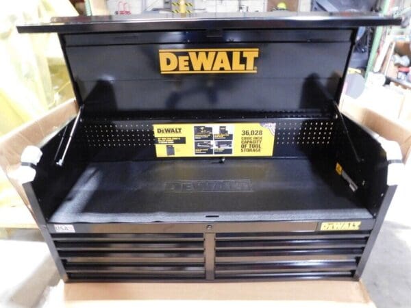 DEWALT Tool Chest: 8 Drawers 18″ OAD 24-1/2″ OAH 51-1/2″ OAW DWST25181