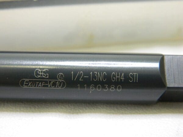 OSG Spiral Point STI Tap: 1/2-13 UNC, 3 FL, Plug, Powdered Metal 31402101