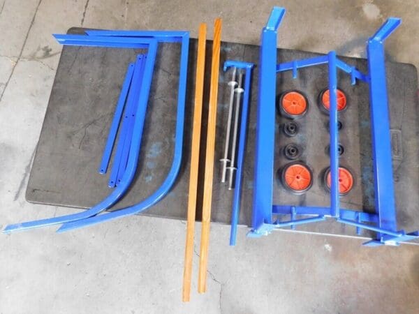 Pro Drum Cradle: (1) 15 30 & 55 gal Drum INCOMPLETE WS-MH-DRUM1-103