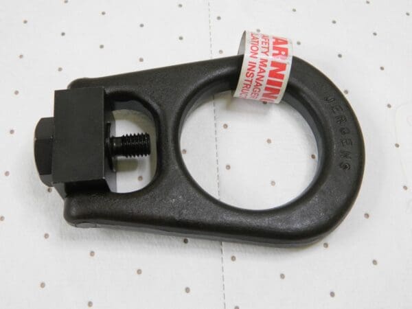 JERGENS Forged Center Pull Hoist Ring: 2,500 lb Working Load Limit 23910