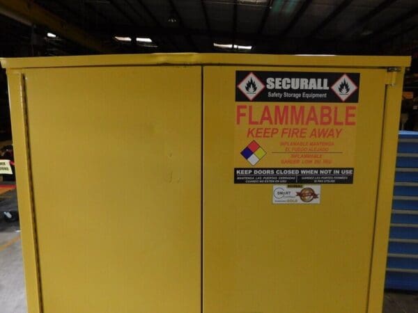 SECURALL CABINETS Flammable & Hazardous Storage Cabinets A245