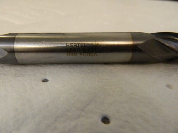 HERTEL Square End Mill: 1/2″ Dia 4 Fl HSS EF99921327