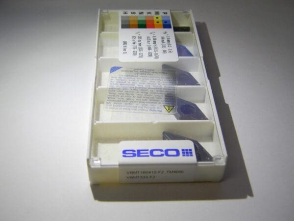 Seco VBMT333 F2 Grade TM4000 Carbide Turning Inserts Qty. 5 31493