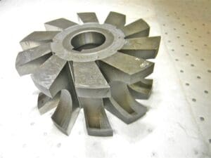 HSS 2" Concave Milling Cutter 6" Cutter Dia Arbor Type, 1.5" Hole Diam