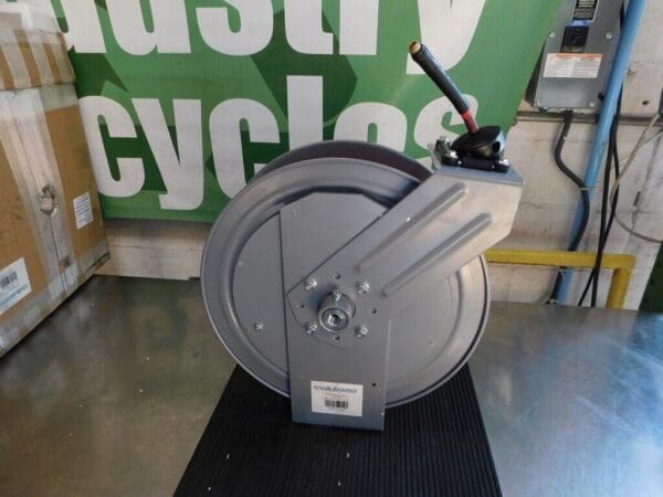 PRO-SOURCE Hose Reel with Hose: 1/4″IDx50' Spring Retractable 2830025010PRO