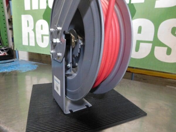 PRO-SOURCE Hose Reel with Hose: 3/8″IDx75' Spring Retractable 2810037510PRO