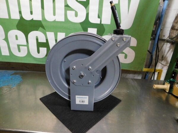 PRO-SOURCE Hose Reel with Hose: 3/8″IDx75' Spring Retractable 2810037510PRO