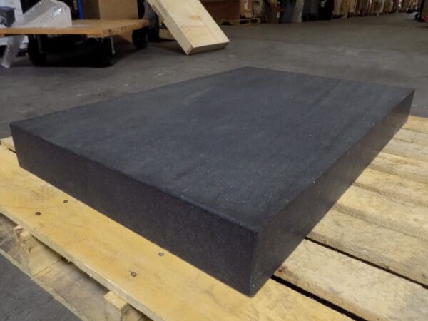 Black Granite Surface Inspection Plate 36 x 24 x 4 Grade B No Ledge