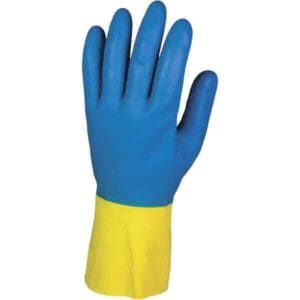 KLEENGUARD Chemical Resistant Gloves 12pk: MediumLatex & Neoprene 38742