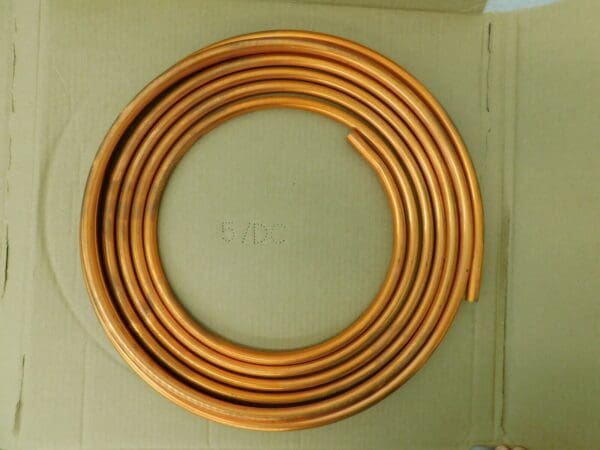 Barnes Distribution Copper Tube 25' Length OD .5" 11209