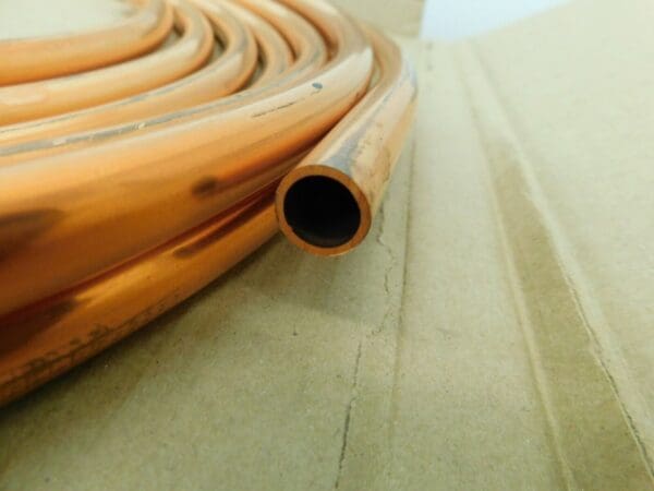 Barnes Distribution Copper Tube 25' Length OD .5" 11209