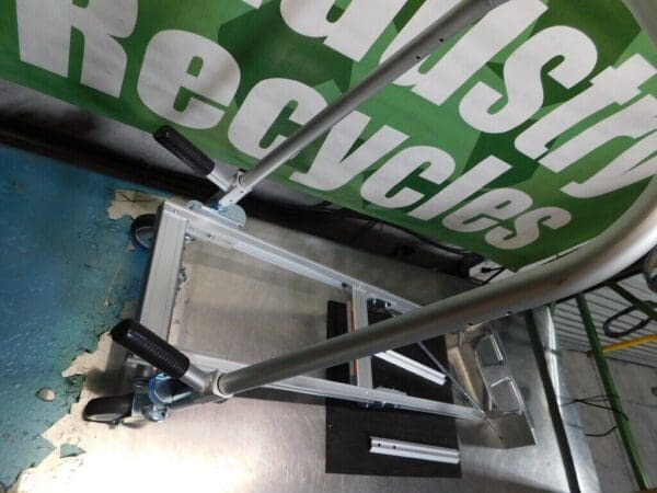 VESTIL Hand Truck: 20-1/2″ Wide, 19″ Deep PARTS/REPAIR/INCOMPLETE ALUM-CONV