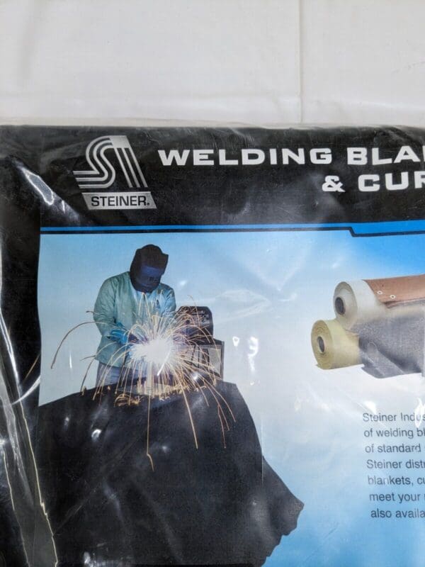 STEINER Welding Curtain 8' H x 6' W x 14mm Thick 322-6X8