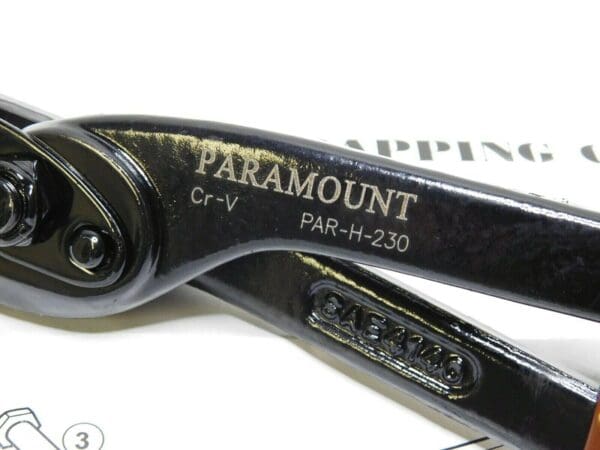 PARAMOUNT 12" Steel Strap Cutter 1-1/4" Cap PAR-H-230 68157122