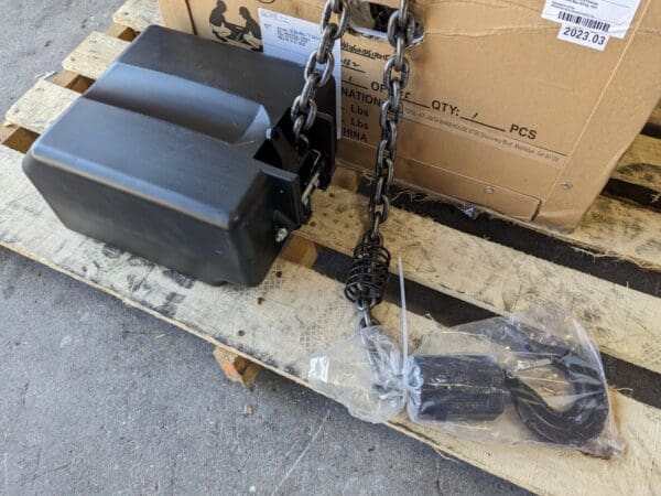 Pro Source Electric Chain Hoist 1 Ton Cap 15 Ft Lift 115/230v 1 Ph DEFECTIVE