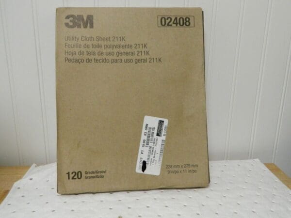 3M 120 Grit, Aluminum Oxide Sanding Sheet QTY 50 00051144024087