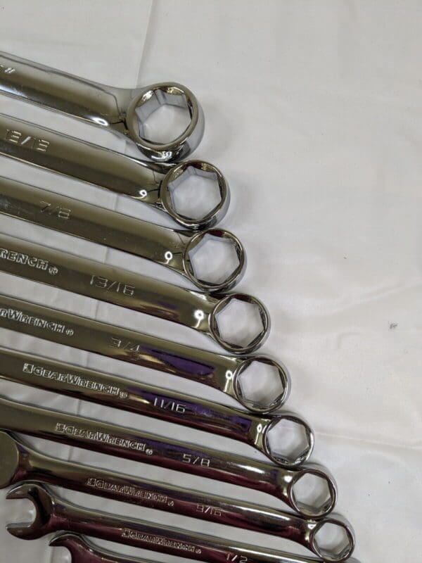 GEARWRENCH Combination Wrench Set: 13 Pc 1-/4" - 1" 81924 INCOMPLETE