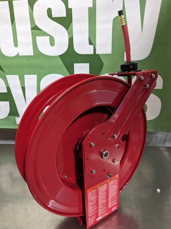 POWERBUILT Hose Reel with Hose: 3/8″ ID Hose x 50' PARTS/REPAIR 642228