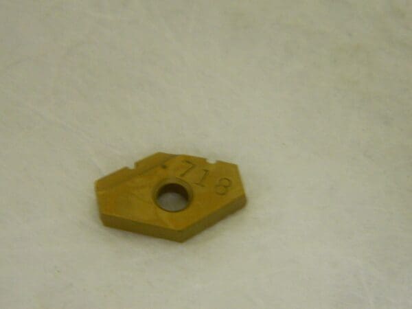 Madison Cutting Tools Carbide Spade Drill Insert 0.718" TiN 1150-221-00718