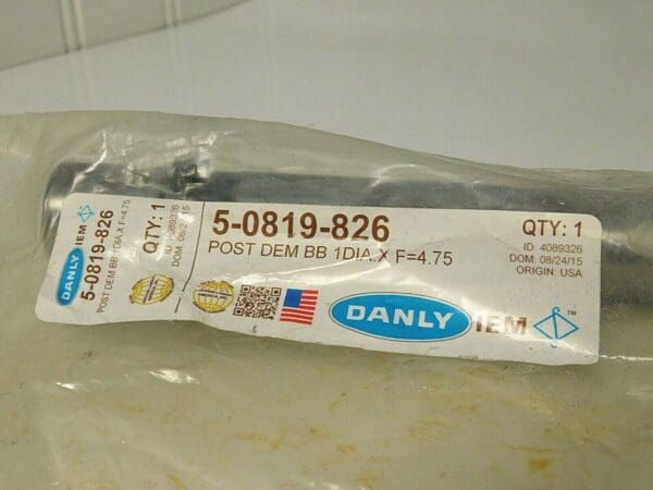 Danly Demountable Ball Bearing Guide Post 1" D x 5-15/16" L 5-0819-826