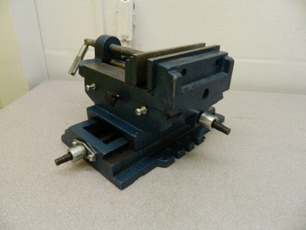 Interstate Horizontal Drill Press Vise 5-3/4" Jaw Opening Cap 42053843