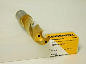 Kennametal Carbide Jobber Drill 0.6339" B211A16100HP Grade KCM15 4099928